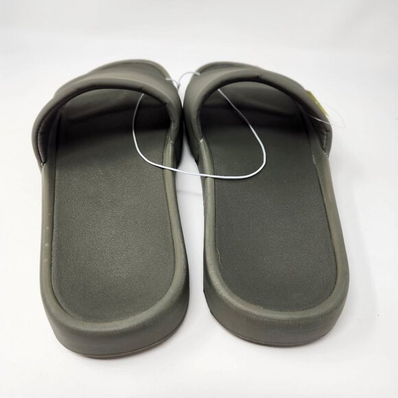 All in Motion Men's Trey Sport Slides Olive Green Size 8 Slip-on, Non-Marking So - Picture 4 of 6